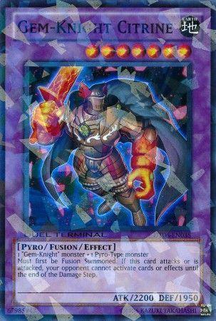 Gem-Knight Citrine DT06-EN035