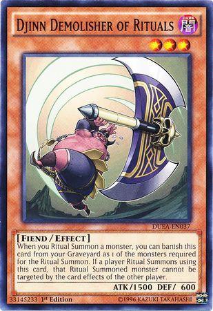 Djinn Demolisher of Rituals [1st Edition] DUEA-EN037