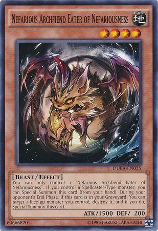 Nefarious Archfiend Eater of Nefariousness DUEA-EN035