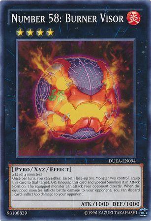 Number 58: Burner Visor DUEA-EN094