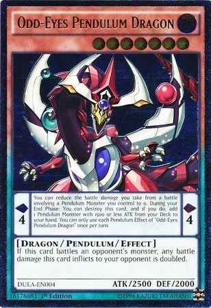 Odd-Eyes Pendulum Dragon [Ultimate Rare 1st Edition] DUEA-EN004