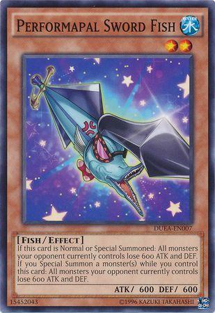 Performapal Sword Fish DUEA-EN007
