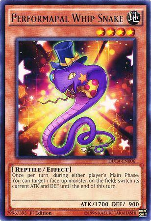 Performapal Whip Snake [1st Edition] DUEA-EN006