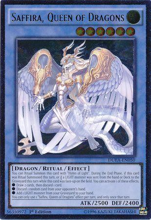 Saffira, Queen of Dragons [Ultimate Rare 1st Edition] DUEA-EN050