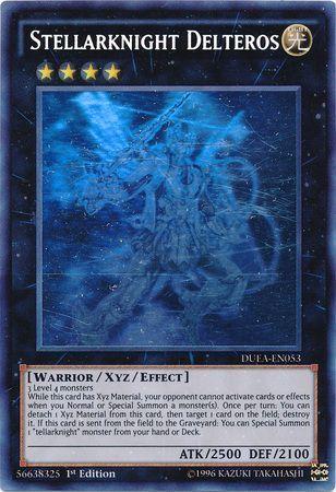 Stellarknight Delteros [Ghost Rare 1st Edition] DUEA-EN053