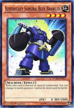 Superheavy Samurai Blue Brawler [1st Edition] DUEA-EN011