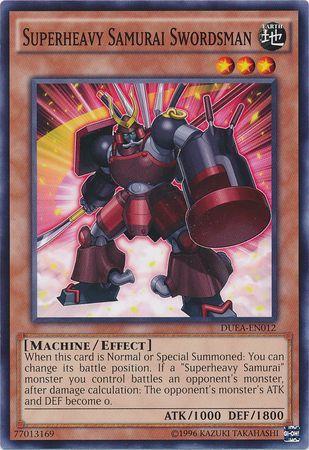 Superheavy Samurai Swordsman DUEA-EN012