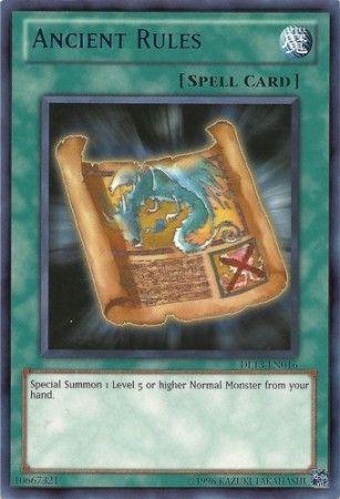 Ancient Rules DL13-EN016
