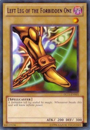 Left Leg of the Forbidden One DL11-EN003