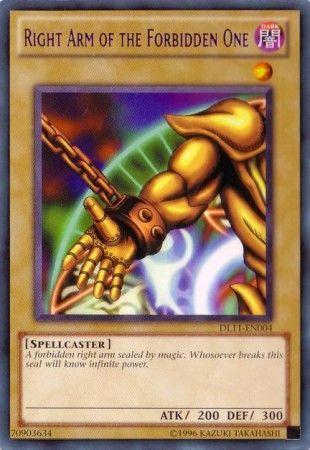 Right Arm of the Forbidden One DL11-EN004