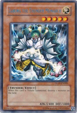 Zaborg the Thunder Monarch DL09-EN009