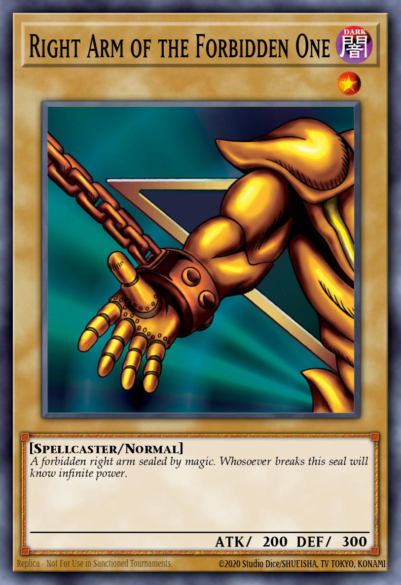 Right Arm of the Forbidden One DL11-EN004