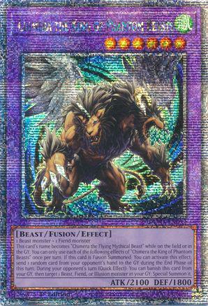 Chimera the King of Phantom Beasts [Quarter Century Secret Rare] DUNE-EN033