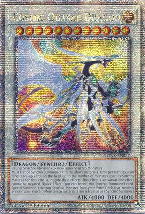 Cosmic Quasar Dragon [Quarter Century Secret Rare] DUNE-EN037