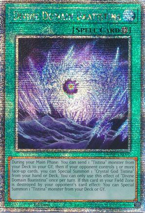 Divine Domain Baatistina [Quarter Century Secret Rare] DUNE-EN090