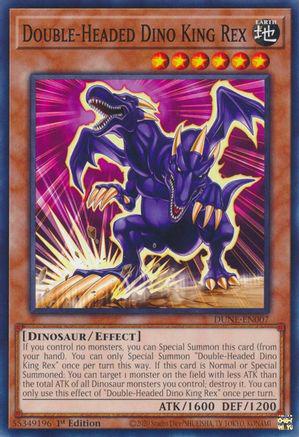 Double-Headed Dino King Rex DUNE-EN007