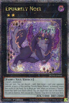 Epurrely Noir [Quarter Century Secret Rare] DUNE-EN044