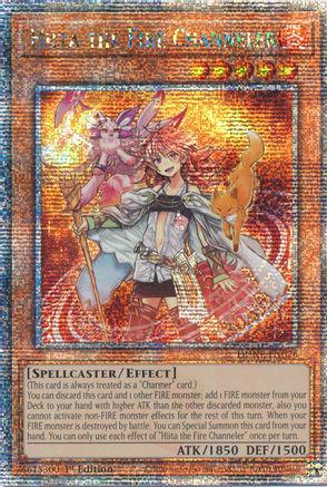 Hiita the Fire Channeler [Quarter Century Secret Rare] DUNE-EN026