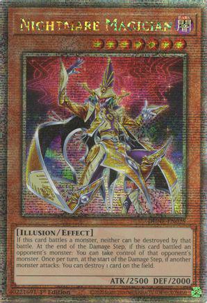 Nightmare Magician [Quarter Century Secret Rare] DUNE-EN025