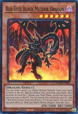 Red-Eyes Black Meteor Dragon DUNE-EN095