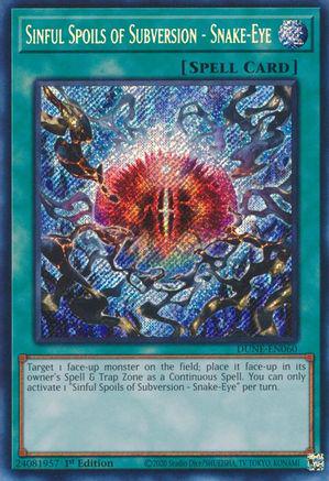 Sinful Spoils of Subversion - Snake-Eye DUNE-EN060