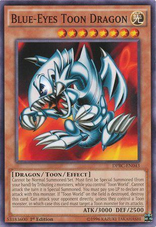 Blue-Eyes Toon Dragon [1st Edition] DPBC-EN043