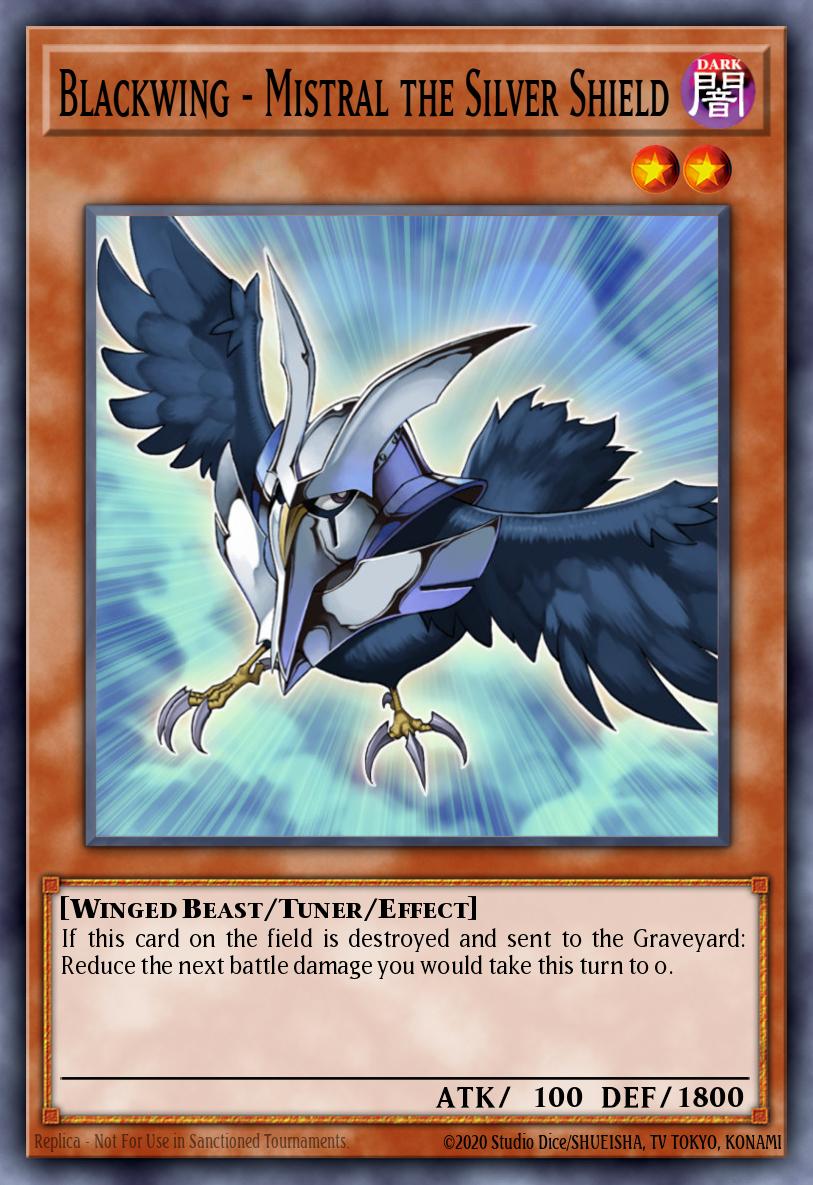 Blackwing - Mistral the Silver Shield [1st Edition] DP11-EN006