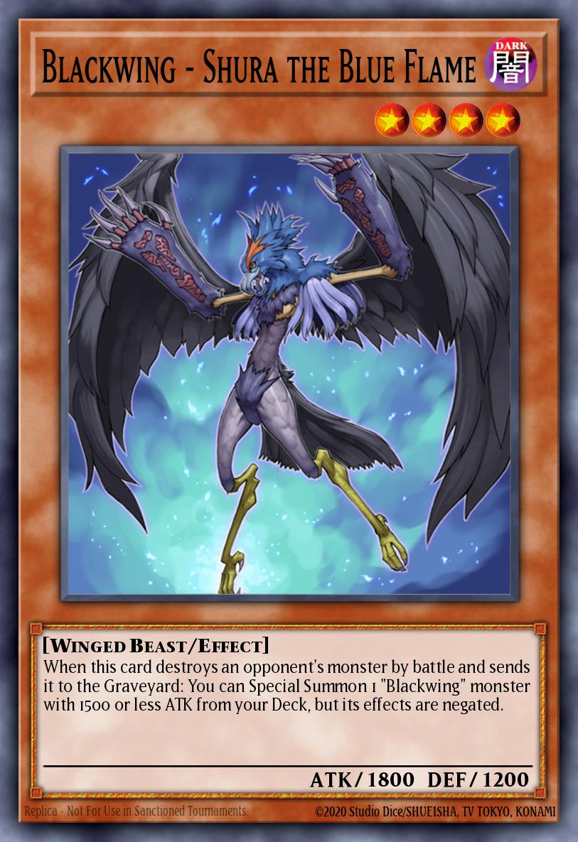 Blackwing - Shura the Blue Flame [1st Edition] DP11-EN004