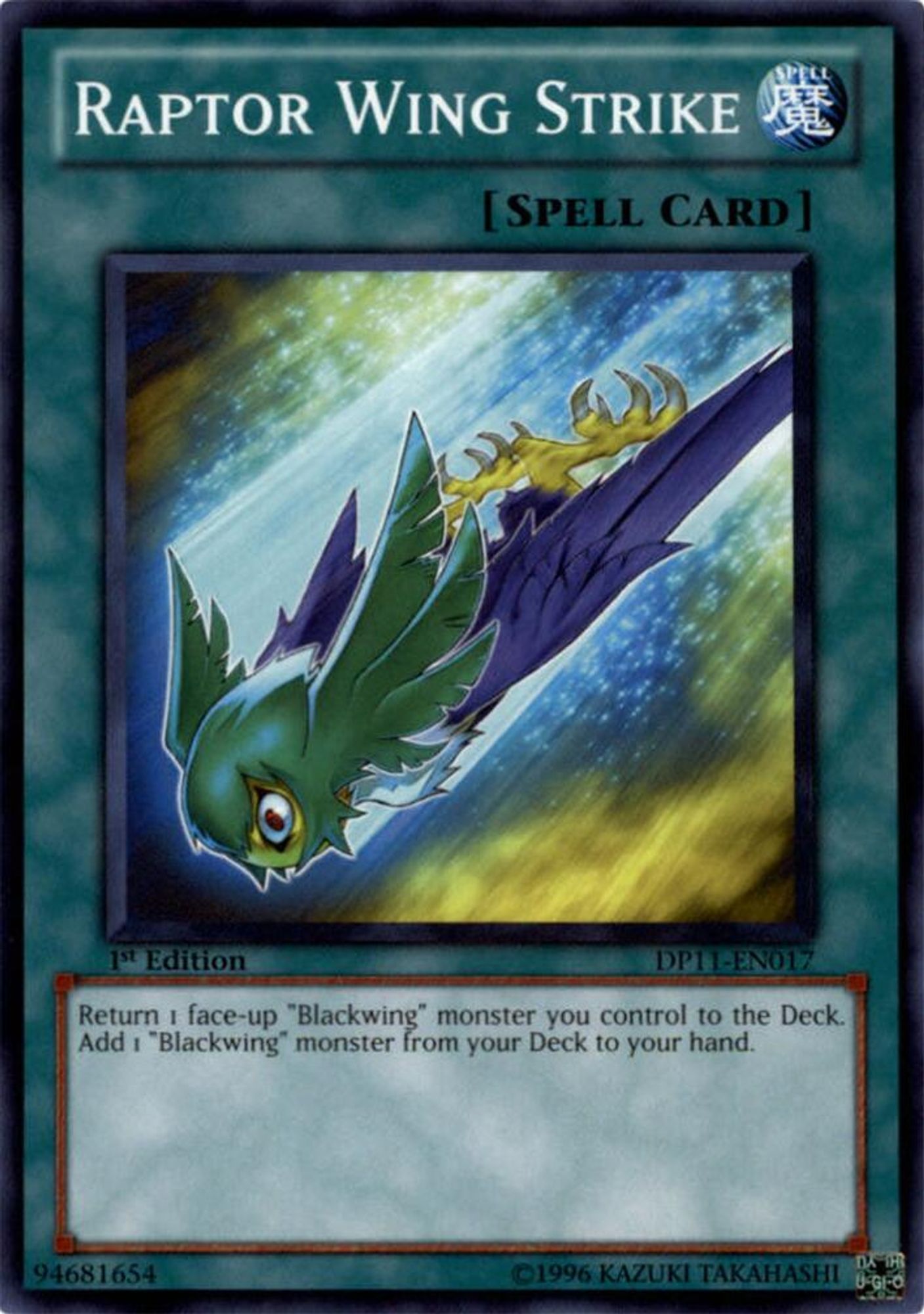 Raptor Wing Strike [1st Edition] DP11-EN017
