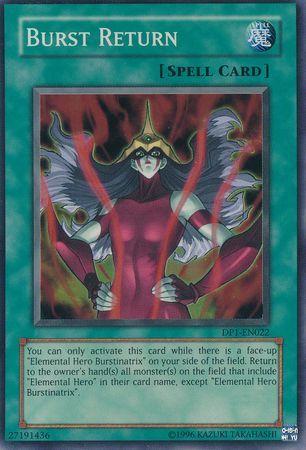 Burst Return DP1-EN022
