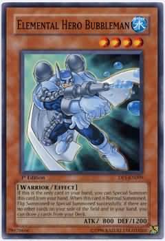 Elemental HERO Bubbleman  [1st Edition] DP1-EN009