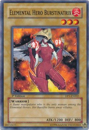 Elemental HERO Burstinatrix  [1st Edition] DP1-EN002