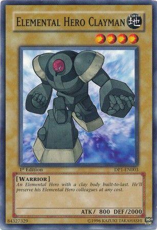 Elemental HERO Clayman  [1st Edition] DP1-EN003