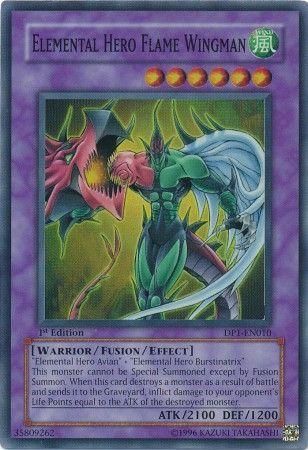 Elemental HERO Flame Wingman  [1st Edition] DP1-EN010