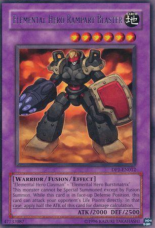 Elemental HERO Rampart Blaster DP1-EN012