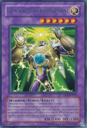 Elemental HERO Thunder Giant DP1-EN011