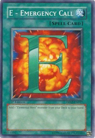 E - Emergency Call [1st Edition] DP03-EN017
