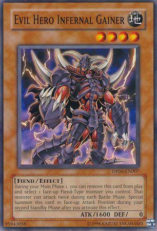 Evil HERO Infernal Gainer DP06-EN007