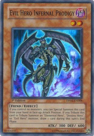 Evil HERO Infernal Prodigy  [1st Edition] DP06-EN008