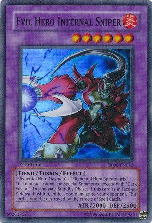 Evil HERO Infernal Sniper  [1st Edition] DP06-EN012