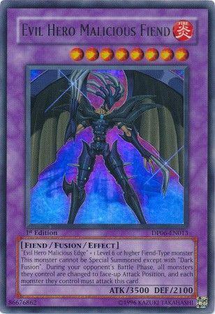 Evil HERO Malicious Fiend  [1st Edition] DP06-EN013