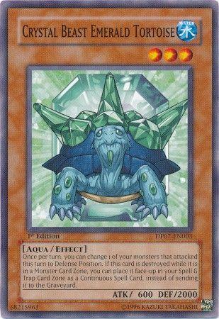Crystal Beast Emerald Tortoise [1st Edition] DP07-EN003