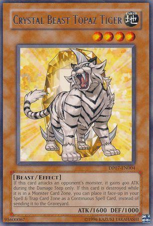 Crystal Beast Topaz Tiger DP07-EN004