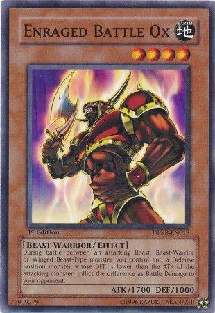 Enraged Battle Ox [1st Edition] DPKB-EN018