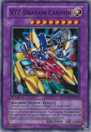 XYZ-Dragon Cannon [1st Edition] DPKB-EN025