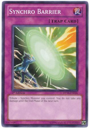 Synchro Barrier [1st Edition] DP10-EN026