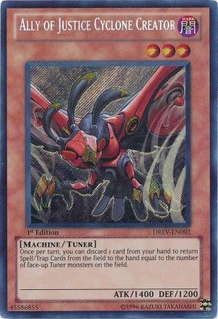Ally of Justice Cyclone Creator [1st Edition] DREV-EN092
