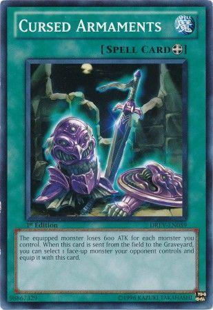 Cursed Armaments [1st Edition] DREV-EN059
