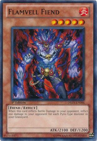 Flamvell Fiend [1st Edition] DREV-EN096