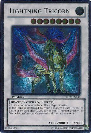 Lightning Tricorn [Ultimate Rare 1st Edition] DREV-EN042